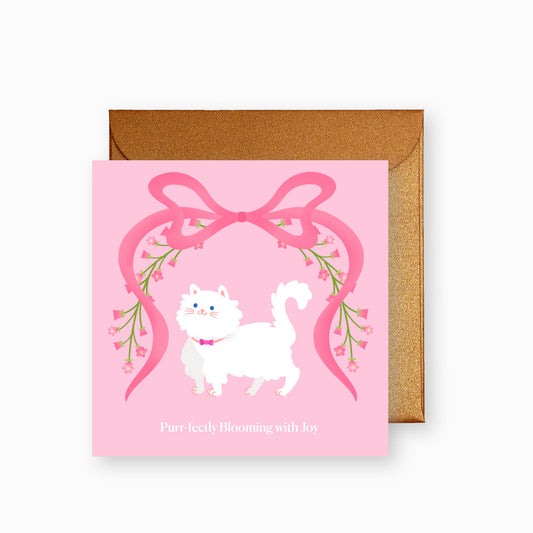 Perrfectly Blooming with Joy Card