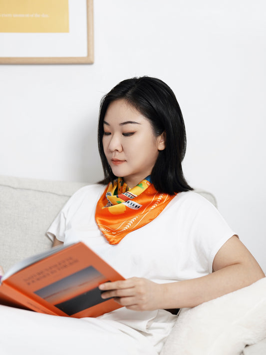 San Francisco Art Museums - Silk Scarf