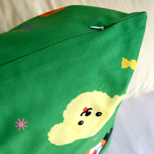 Festive Dogs Pattern Pillow Covers