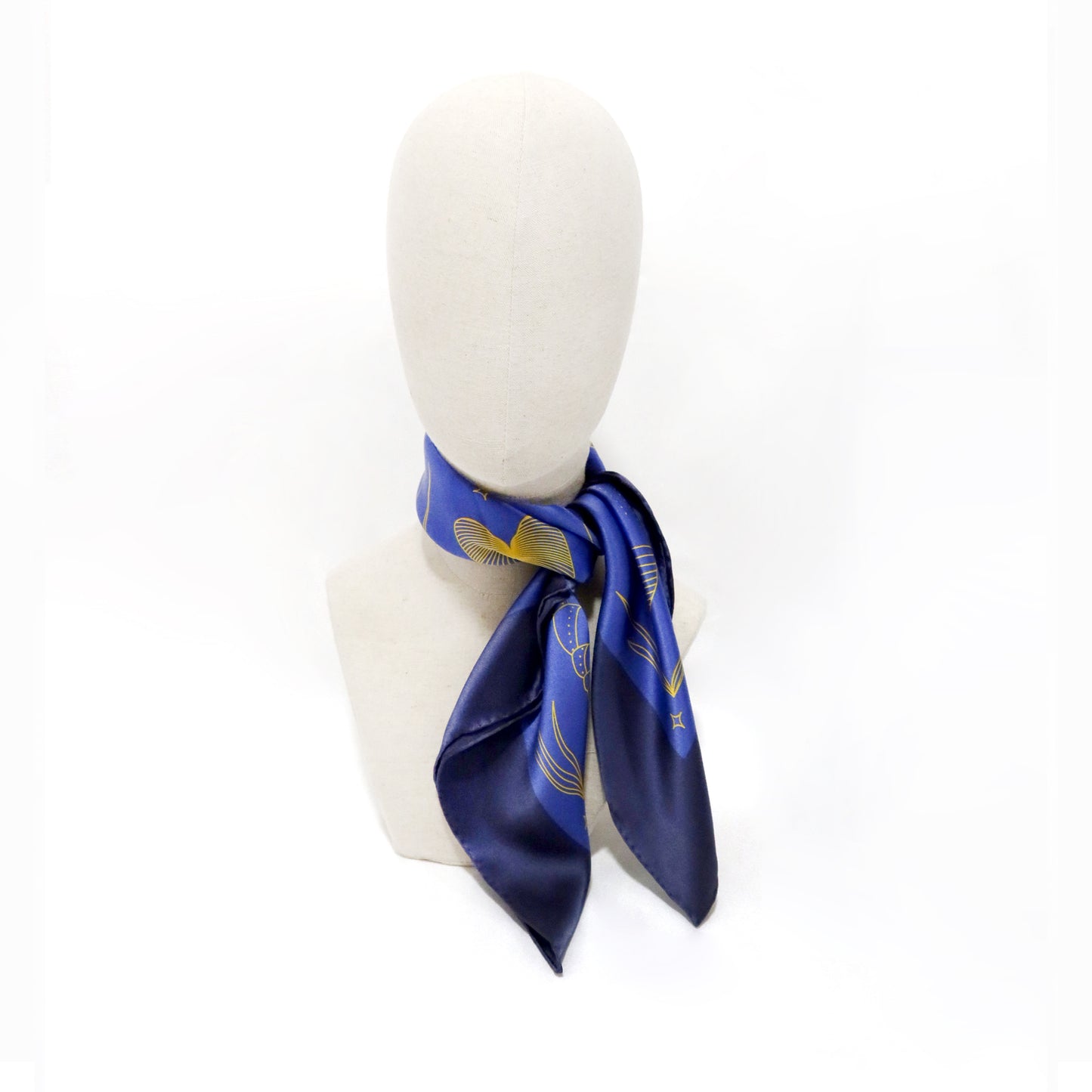 Summer Beach / Berry - Silk Scarf