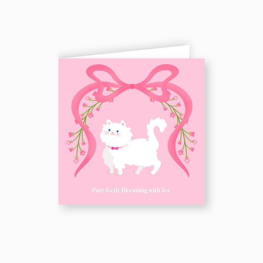 Perrfectly Blooming with Joy Card