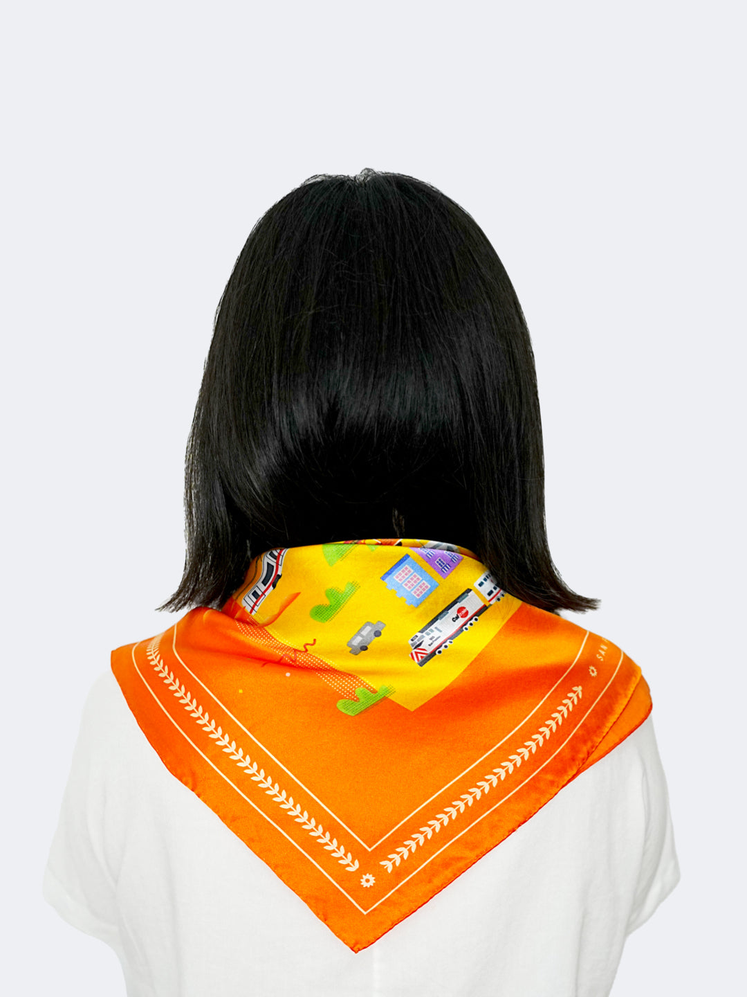 San Francisco Art Museums - Silk Scarf