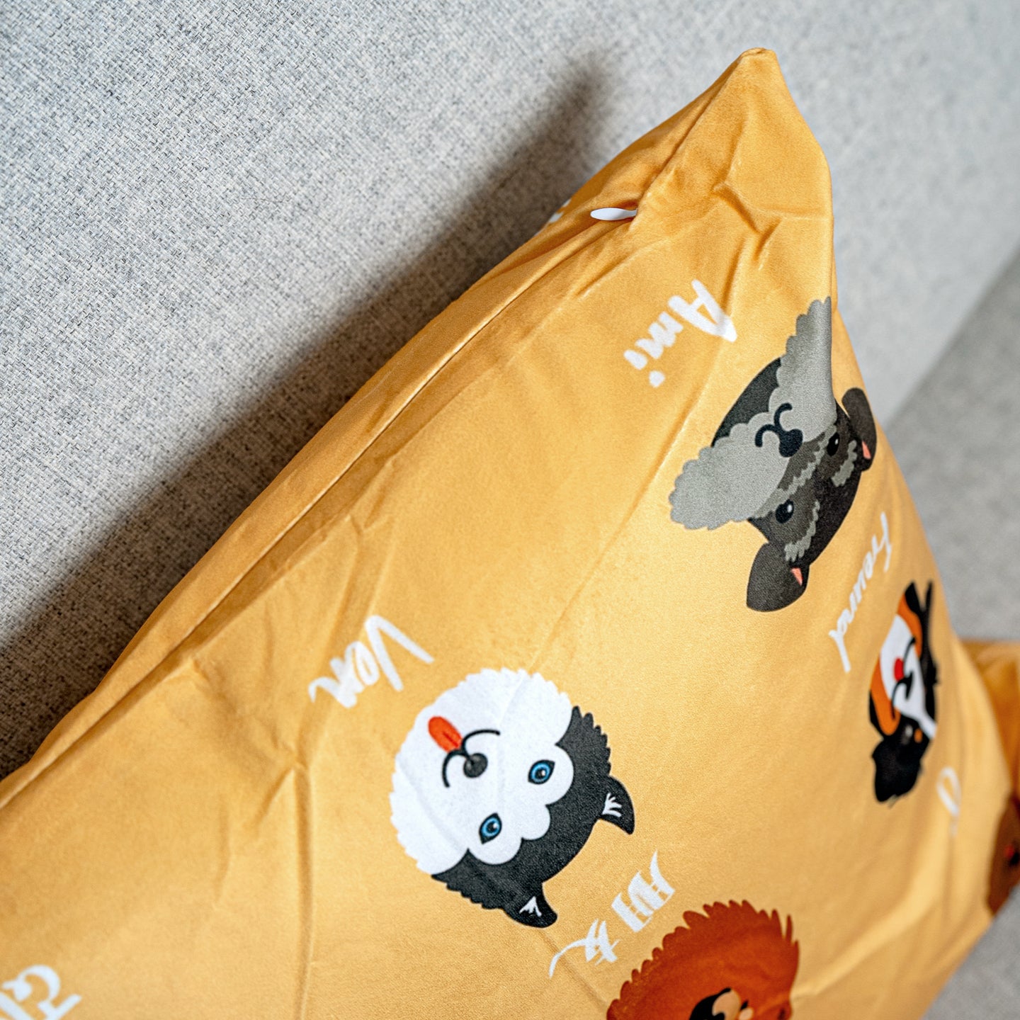 Cozy Dogs Pattern Pillow Covers