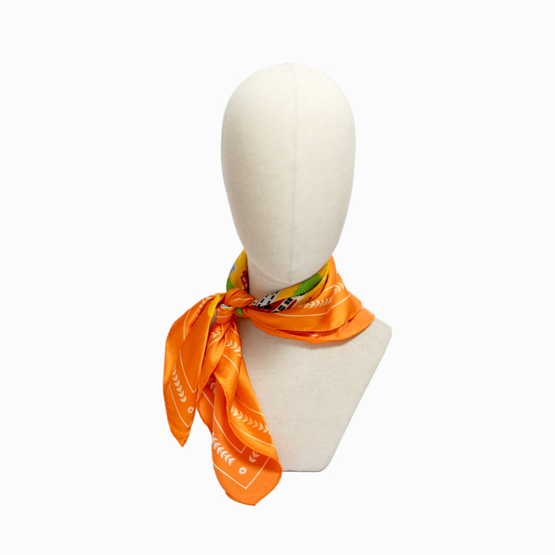 San Francisco Art Museums - Silk Scarf